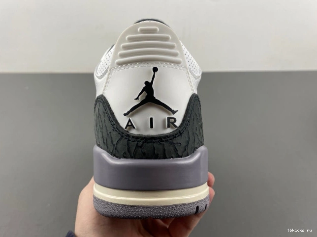Cheap TB Cement Air 3 CT8532-106 Grey Jordan 0708